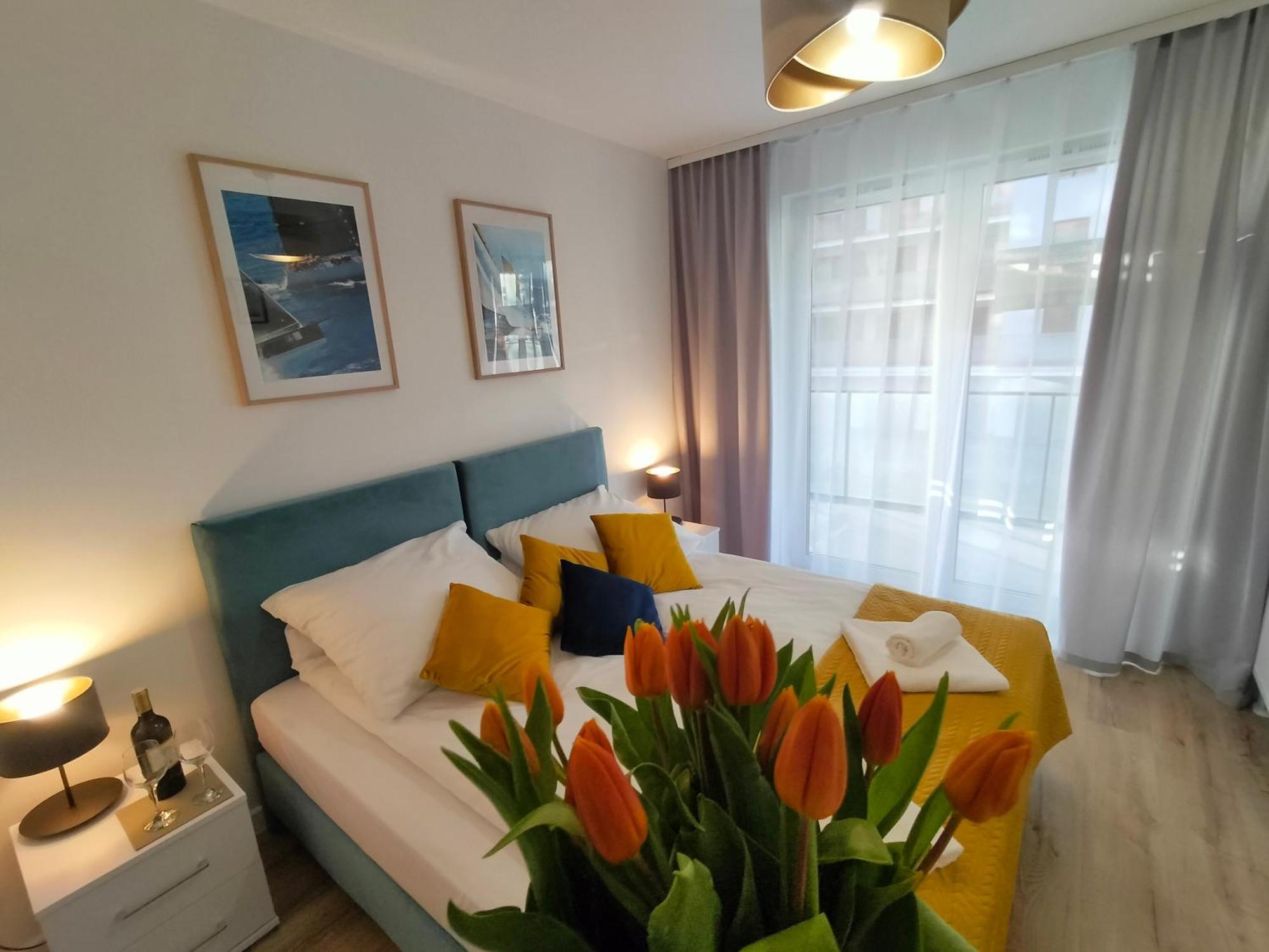Cicha Przystan Apartamenty Regata Garaz W Cenie Колобжег Номер фото